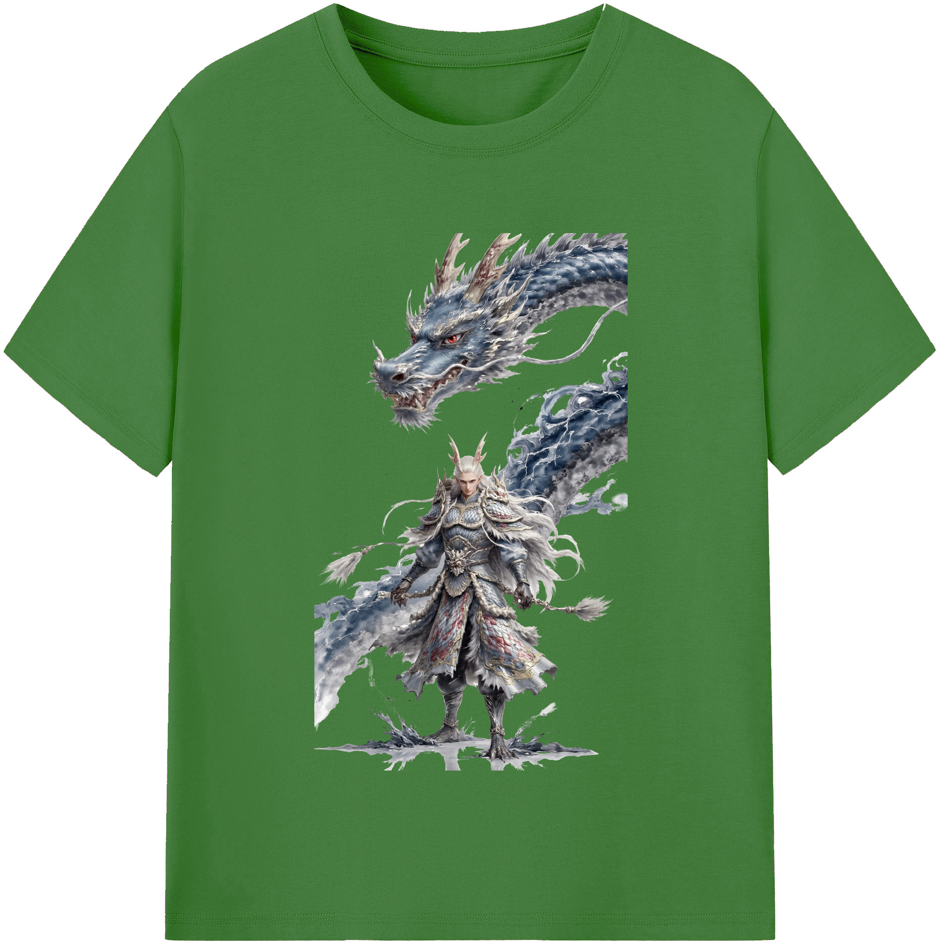 （画像用） Ne Zha 2 ナタ 魔童の大暴れ レディースカジュアルプリントTシャツ（綿100％）